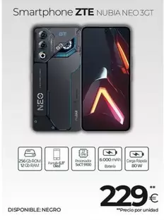 ZTE - Smartphone NUBIA NEO 3GT