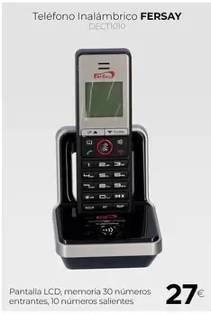 Fersay - Tenefono Inalámbrico