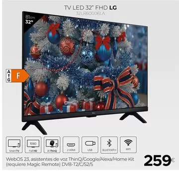 LG - Tv Led 32" Fhd