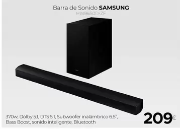 Samsung - Barra De Sonido