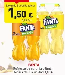 Fanta - Refresco De Naranja O Limón