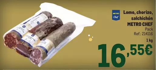 Metro Chef - Lomo, Chorizo, Salchichon