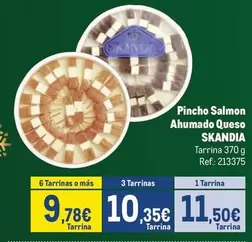 Skandia - Pincho Salmon Ahumado Queso