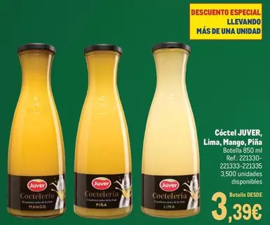 Juver - Coctel Lima, Mango, Pina