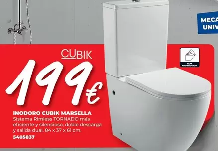 Marsella - Inodoro Cubik