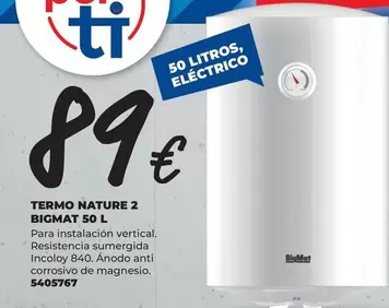 Bigmat - Termo Nature 2