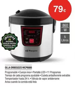 Orbegozo - Olla  MCP6000