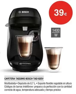 Bosch - Cafetera Tassimo TAS10EZV