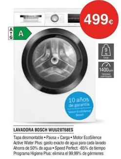 Bosch - Lavadora WUU28T6ES