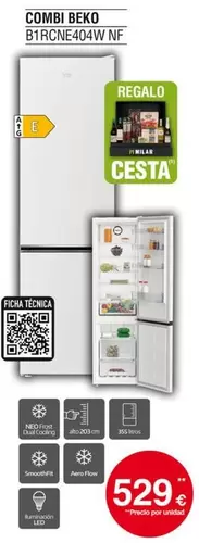 Beko - Combi BIRCNEG04W NF