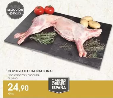 origen - Cordero Lechal Nacional