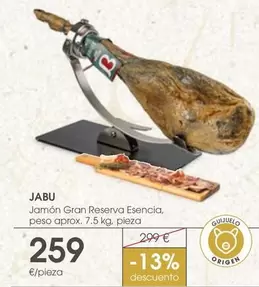 Jabu - Jamón Gran Reserva Esencia