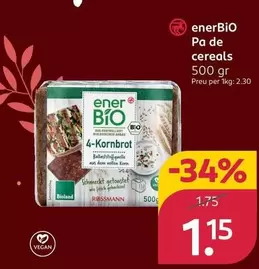 Ener Bio - Pa De Cereals
