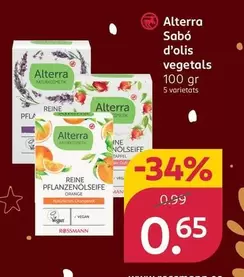 Alterra - Sabó D'Olis Vegetals