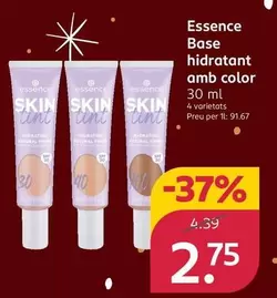 Essence - Base Hidratant Amb Color