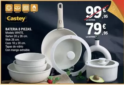 Castey - Bateria 8 Piezas