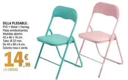 Silla Plegable.