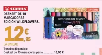 Stabilo - Deskset De 10 Marcadores Edicion Wildflowers