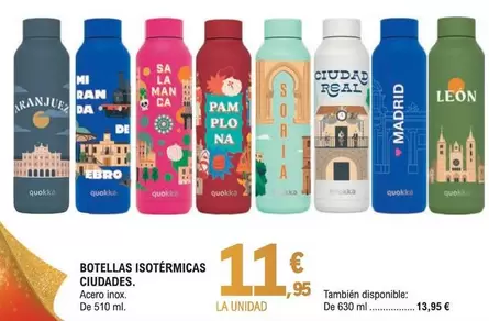 Botellas Isotérmicas Ciudades