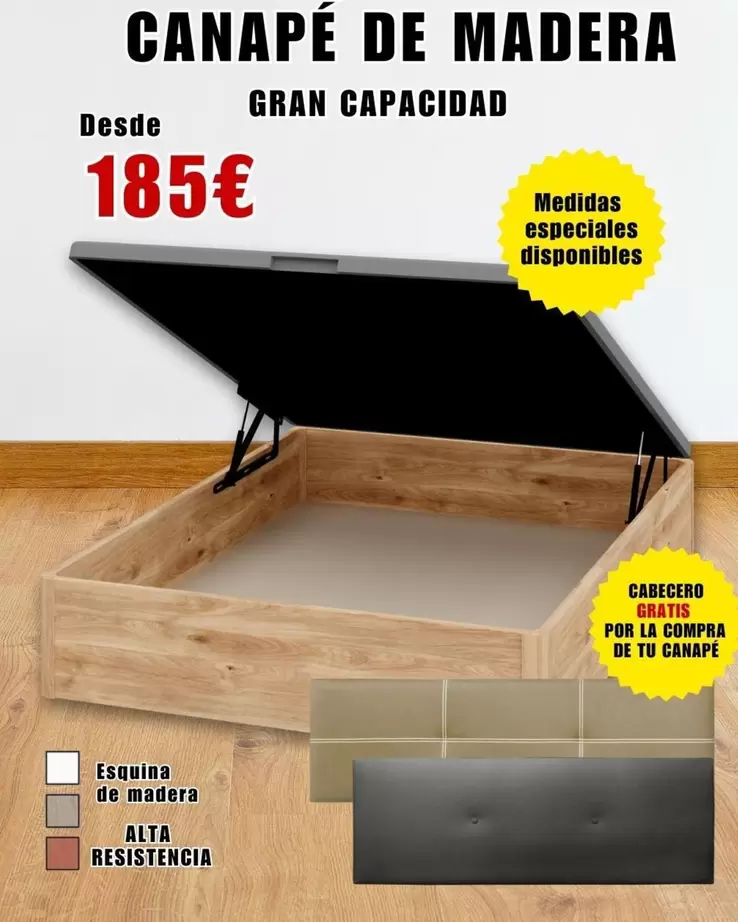 esquina - Canapé De Madera