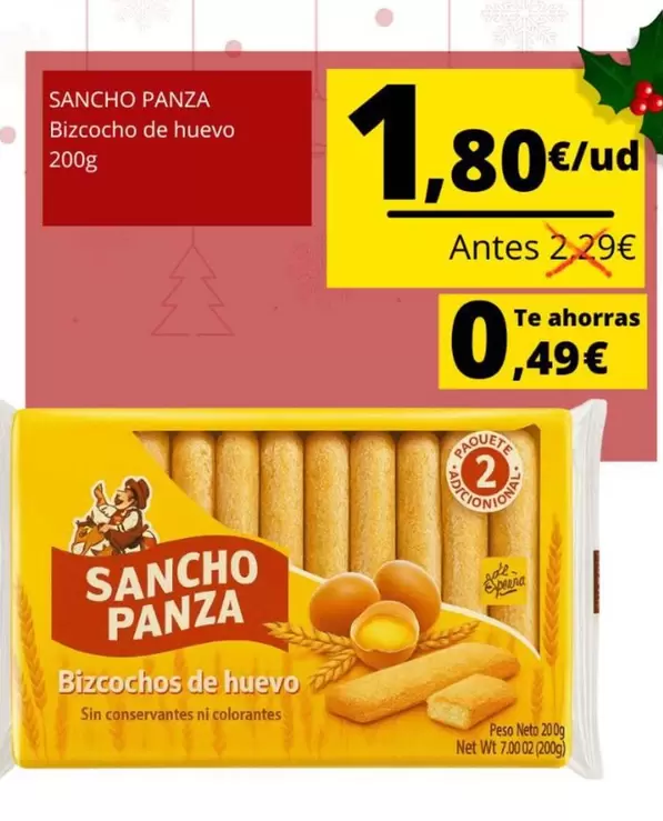 Sancho Panza - Bizcochos De Huevo