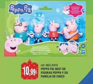 Pepe - Peppa Pig Sest De Figuras Peppa Y Su Familia De Cinco