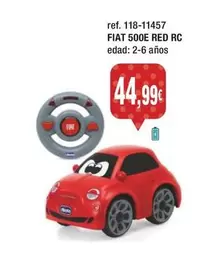 Fiat 500e Red Rc
