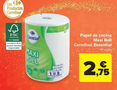 carrefour - Papel De Cocina Maxi Roll