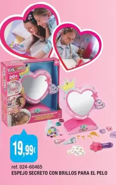 Espejo Secreto Con Brillos Para El Pelo