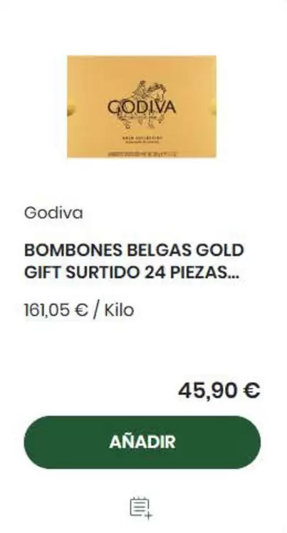 Gold - Bombones Belgas Gift Surtido 24 Piezas