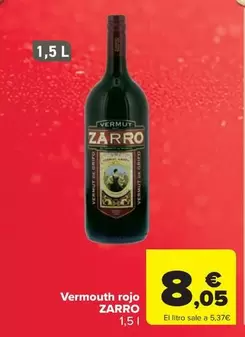 Zarro - Vermouth Rojo
