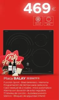 Balay - Placa 3eb967fr