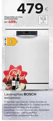 Bosch - Lavavajillas Sms4614vqz