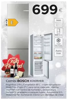 Bosch - Combi KGN39VIEB