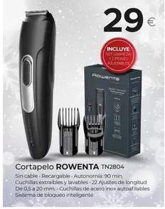 Rowenta - Cortapelo TN2804