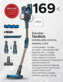 Taurus - Escoba Homeland Digital Animal Flex