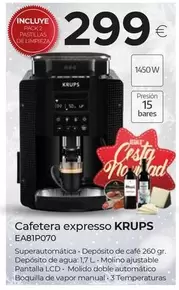 Krups - Cafetera Expresso EA8IP070