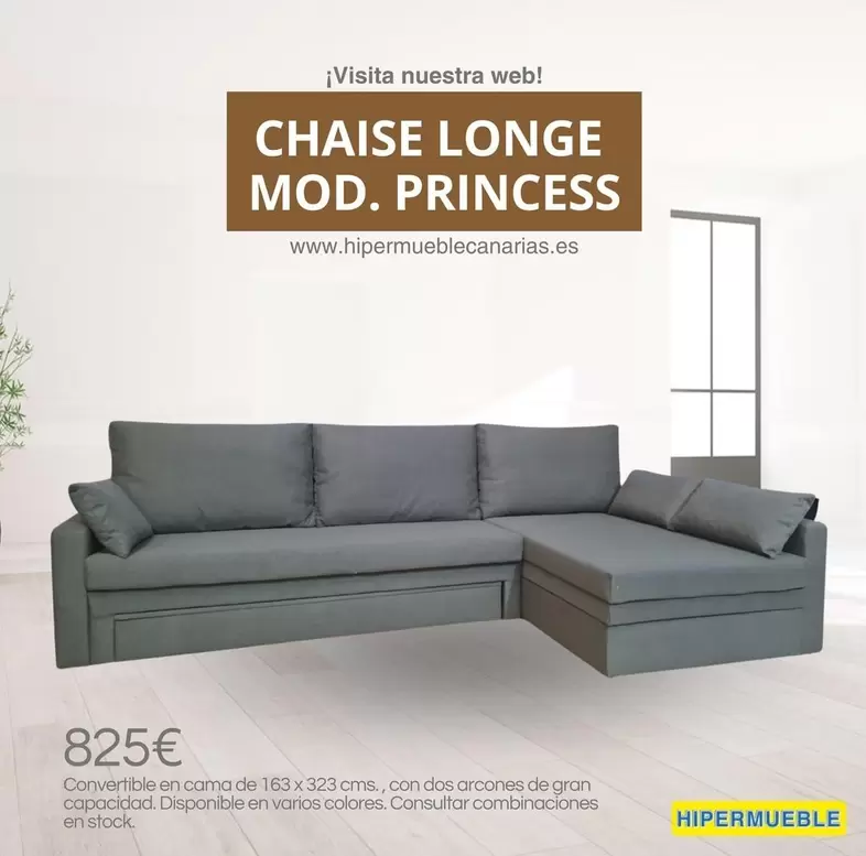 Princess - Chaise Longe Mod.