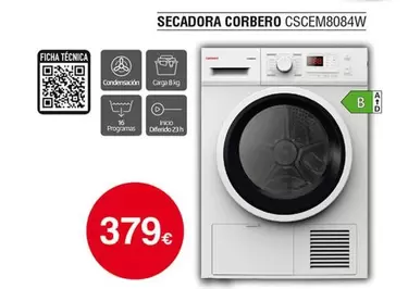 Corberó - Secadora Cscem8084w