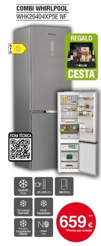 Whirlpool - Combi Wh122640-xypse NF