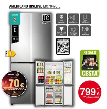 Hisense - Americano Mq794701e