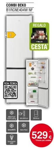 Beko - Combi B17rcn2 404w NF