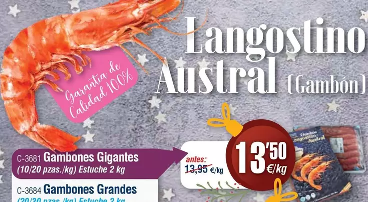 Austral - Gambones Grandes