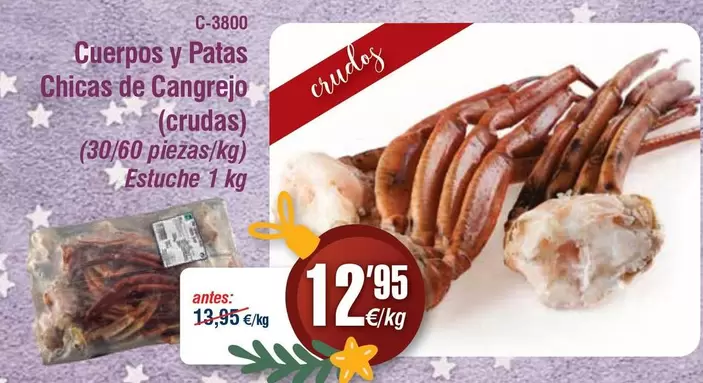 Cuerpos Y Patas Chicas De Cangrejo