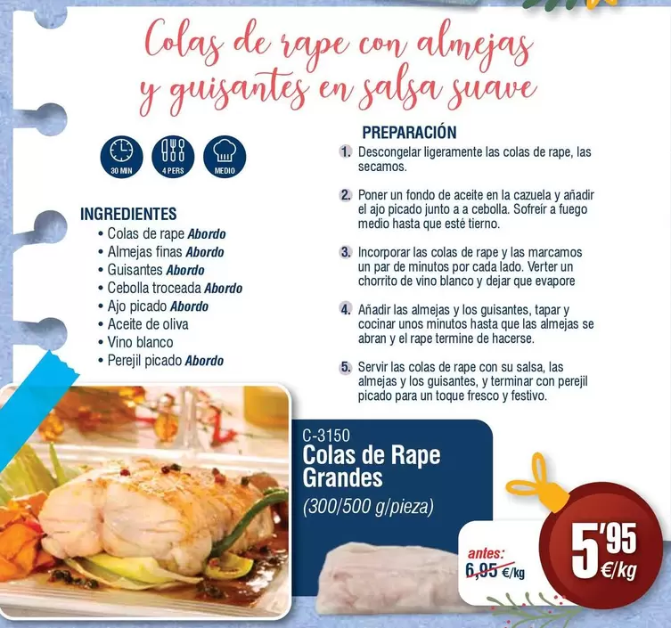 abordo - Colas De Rape Grandes