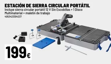 Estación De Sierra Portátil