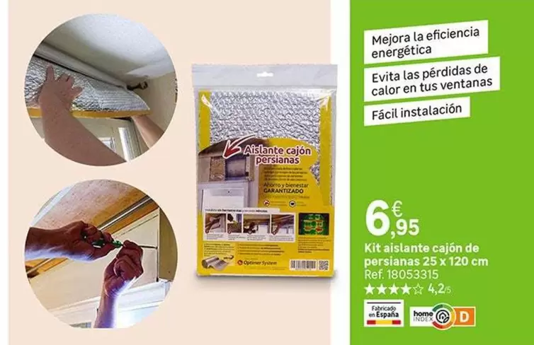 home - Kit Aislante Cajon De Persianas