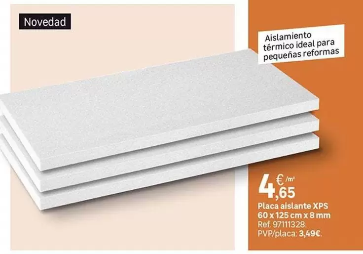 Ideal - Placa Diante Xps