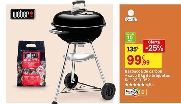 weber - Barbacoa De Carbón