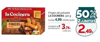 La Cocinera - Fingers De Pollastre